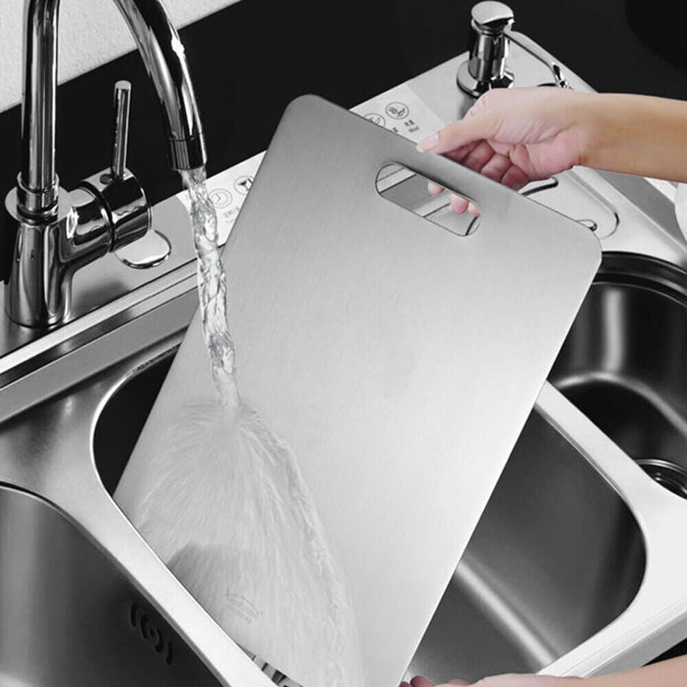 Camping Multipurpose Cutting Board for Kitchen – Durable, Non-Slip Chopping Board with Handle – Easy Clean, Food Safe Surface for Meat, Vegetables, and More